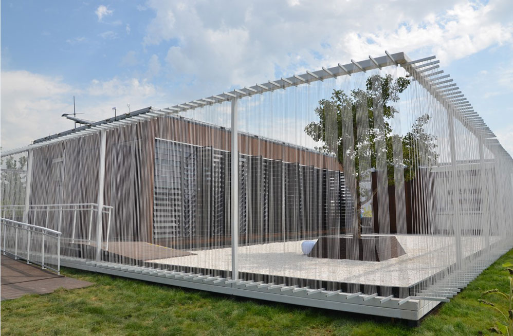 關(guān)于三達(dá)水參加清華參賽作品“O-House”